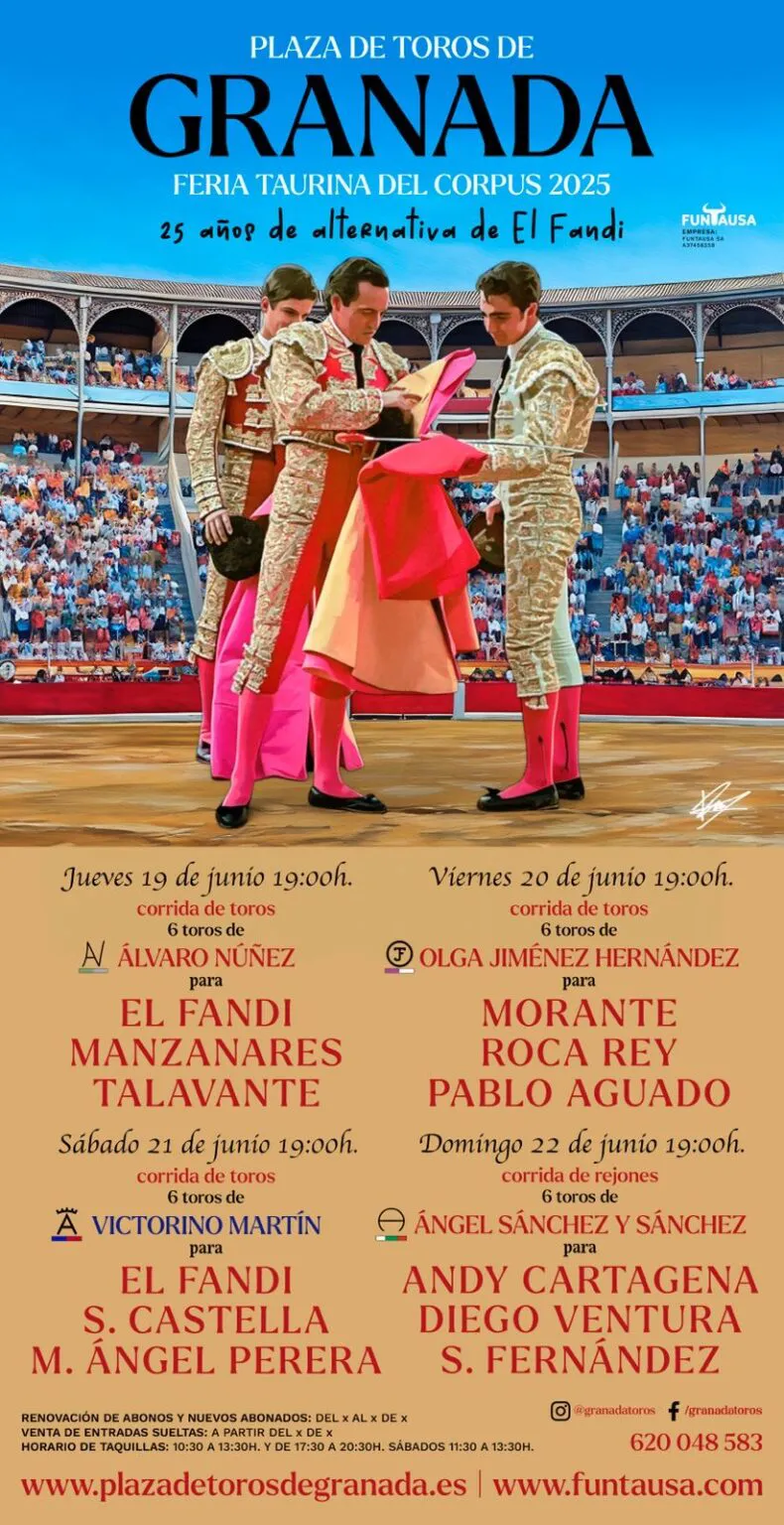 Feria taurina granada 2025